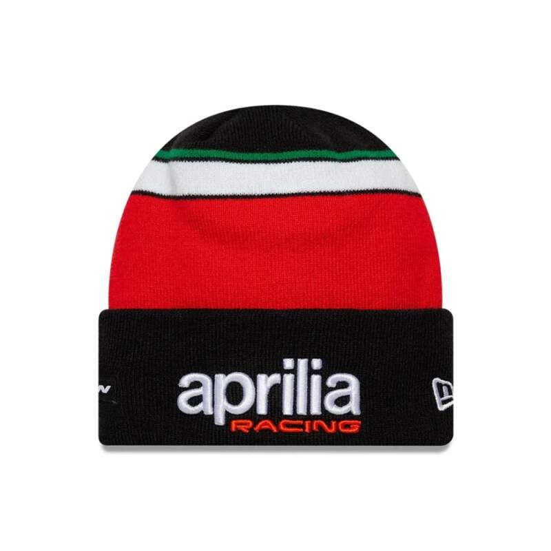 Aprilia Racing zimní čepice be a&nbsp;racer with logo 2026 - Aprilia Racing šály, čepice, rukavice