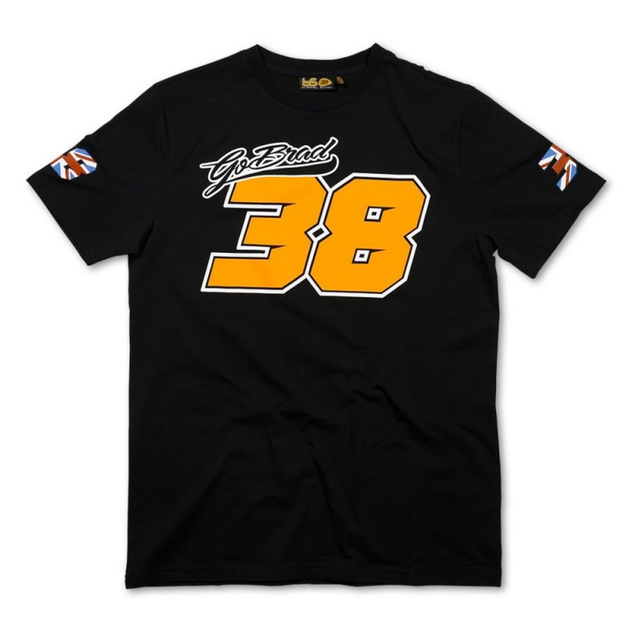 Bradley Smith pánské tričko balck 38 - M