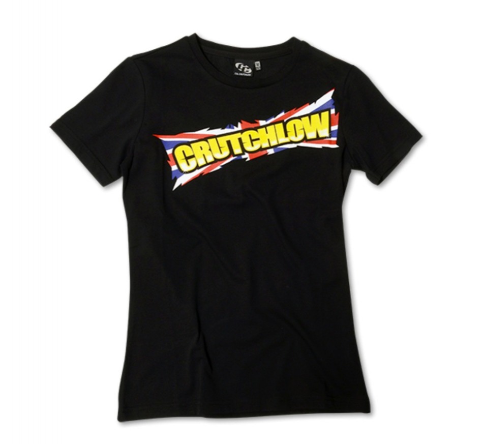 Cal Crutchlow dámské tričko black eng - XS - Cal Crutchlow dámské oblečení