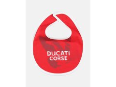 Ducati Corse dětský bryndák inscription red 2026