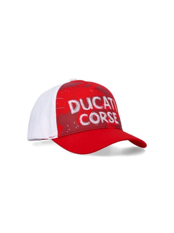Dětská kšiltovka Ducati Corse s&nbsp;logem - Ducati Corse dětské oblečení Ducati