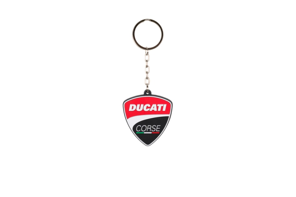 Klíčenka Ducati Corse s&nbsp;logem - Ducati Corse klíčenky, náramky, šperky Ducati
