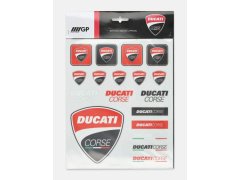 Ducati Corse velké samolepky A4 official 2026