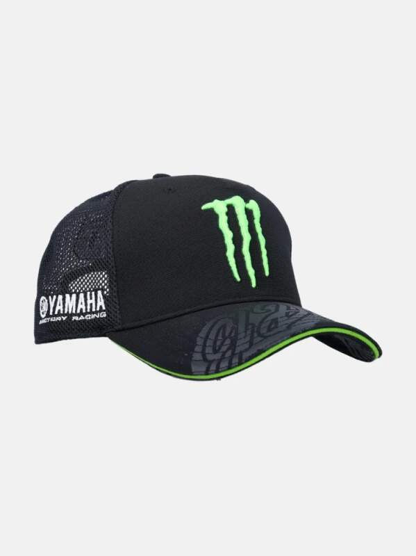 Fabio Quartararo čepice baseballová kšiltovka Monster Energy with curved brim 2026 - Fabio Quartararo šály, čepice, rukavice