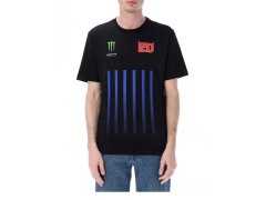 Fabio Quartararo pánské tričko Monster Energy Stripes black 2026