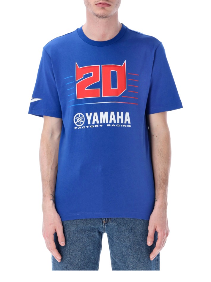 Fabio Quartararo pánské tričko MotoGP Logo, Blue, 2026 - Fabio Quartararo trička, polo trička, košile