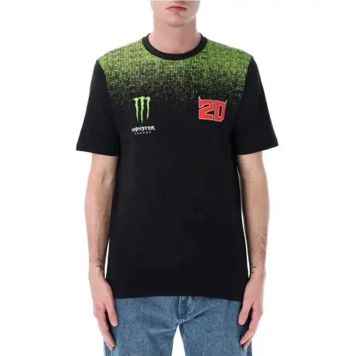 Fabio Quartararo pánské tričko Monster Energy - EL DIABLO - L 2026 - Fabio Quartararo trička, polo trička, košile