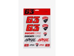 Francesco Bagnaia velké samolepky Ducati