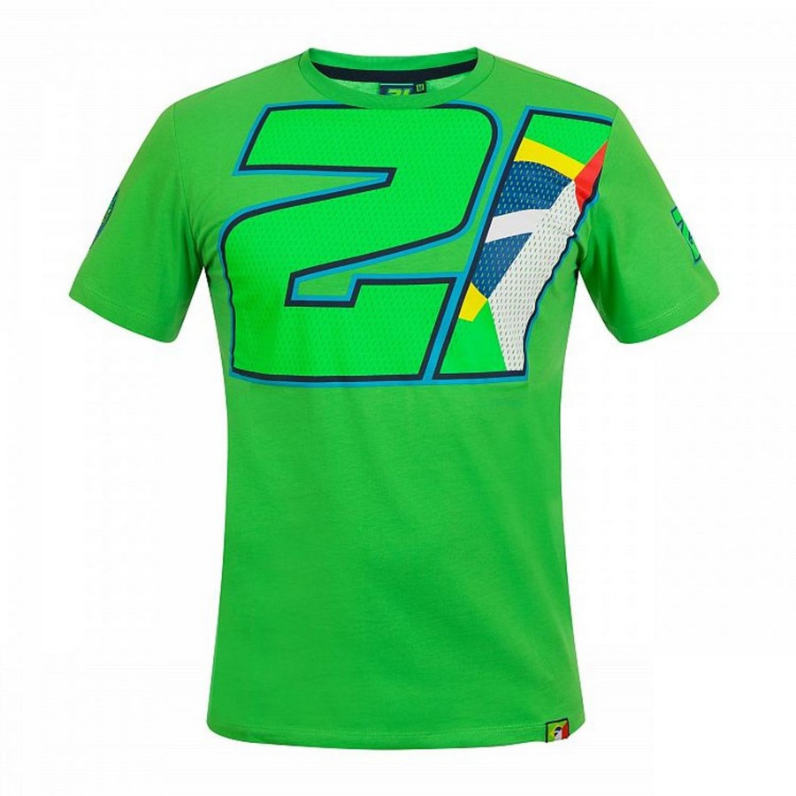 Franco Morbideli pánské tričko green numero 21 - XL - Franco Morbideli trička, polo trička, košile