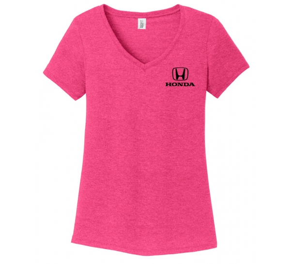 HRC Honda dámské tričko pink - M 2026 - HRC Honda dámské oblečení