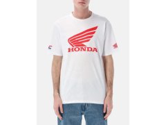 HRC Honda pánské tričko with a&nbsp;large white logo - S 2026