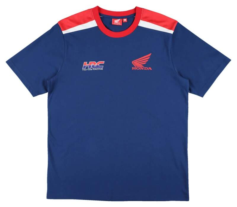 HRC Honda pánské tričko with a&nbsp;dark blue logo - L 2026 - HRC Honda trička, polo trička, košile