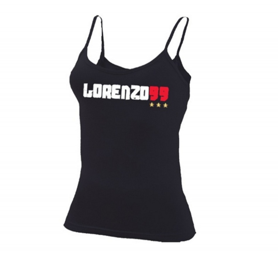 Jorge Lorenzo dámské tílko black 99 - L