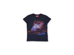 Marc Marquez dětské tričko Motorbike dark blue - ages 6–7 2026