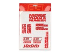 Velké balení samolepek Marc Marquez 93 - #1 mistrovské samolepky