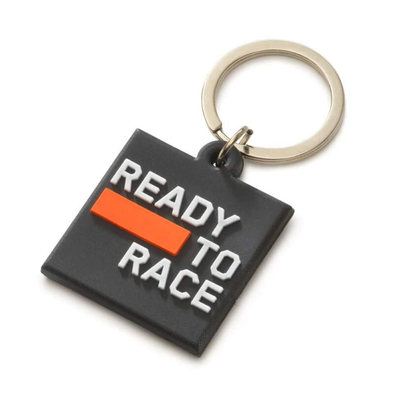 Red Bull KTM klíčenka logo Ready To Race black - Red Bull KTM klíčenky, náramky, šperky