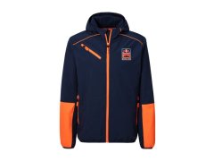 Red Bull KTM pánská bunda s&nbsp;kapucí Softshell Grid navy