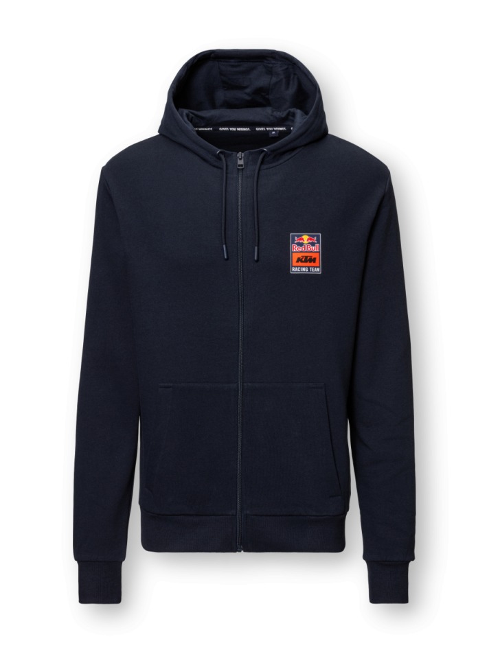 Red Bull KTM pánská mikina s&nbsp;kapucí Backprint navy - Red Bull KTM mikiny, bundy