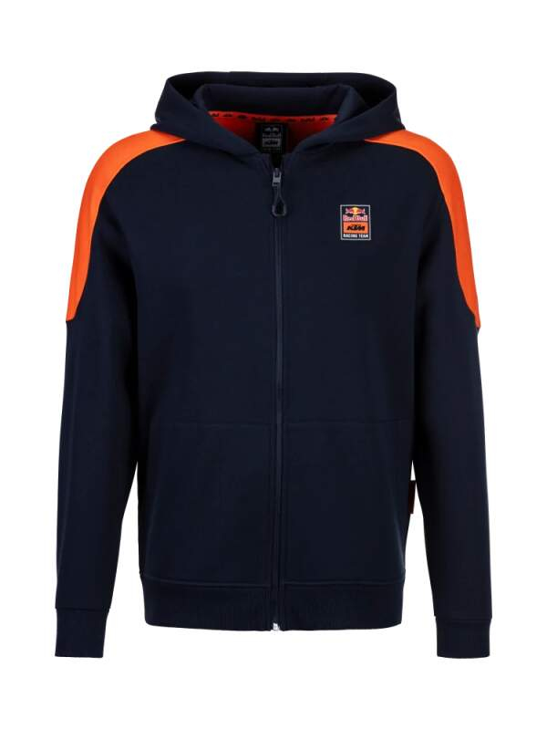Red Bull KTM pánská mikina s&nbsp;kapucí Grip zip navy - Red Bull KTM mikiny, bundy