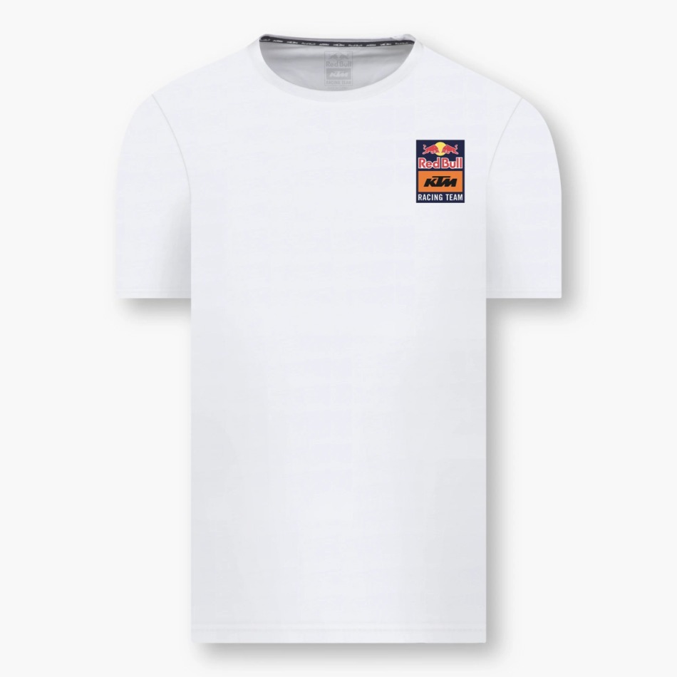 Red Bull KTM pánské tričko Backprint logo white