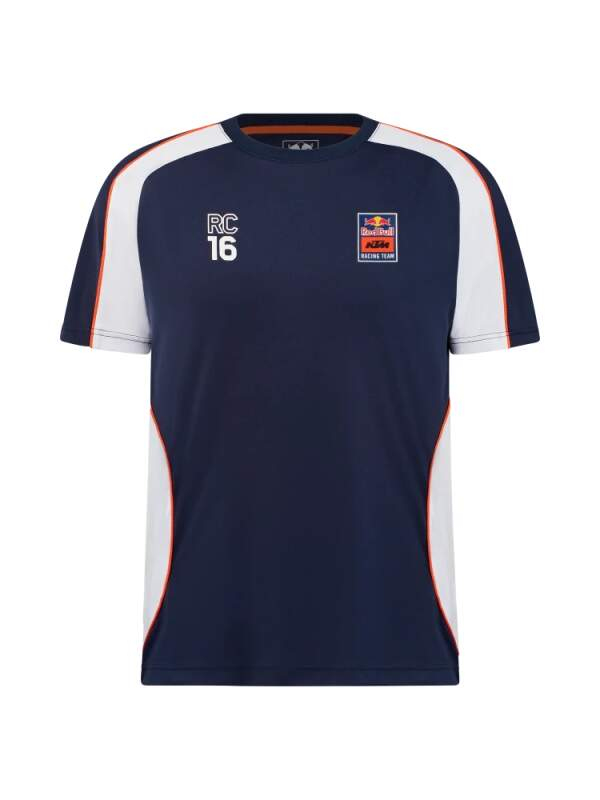 Red Bull KTM pánské tričko Pulse navy logo RC16 - Red Bull KTM trička, polo trička, košile