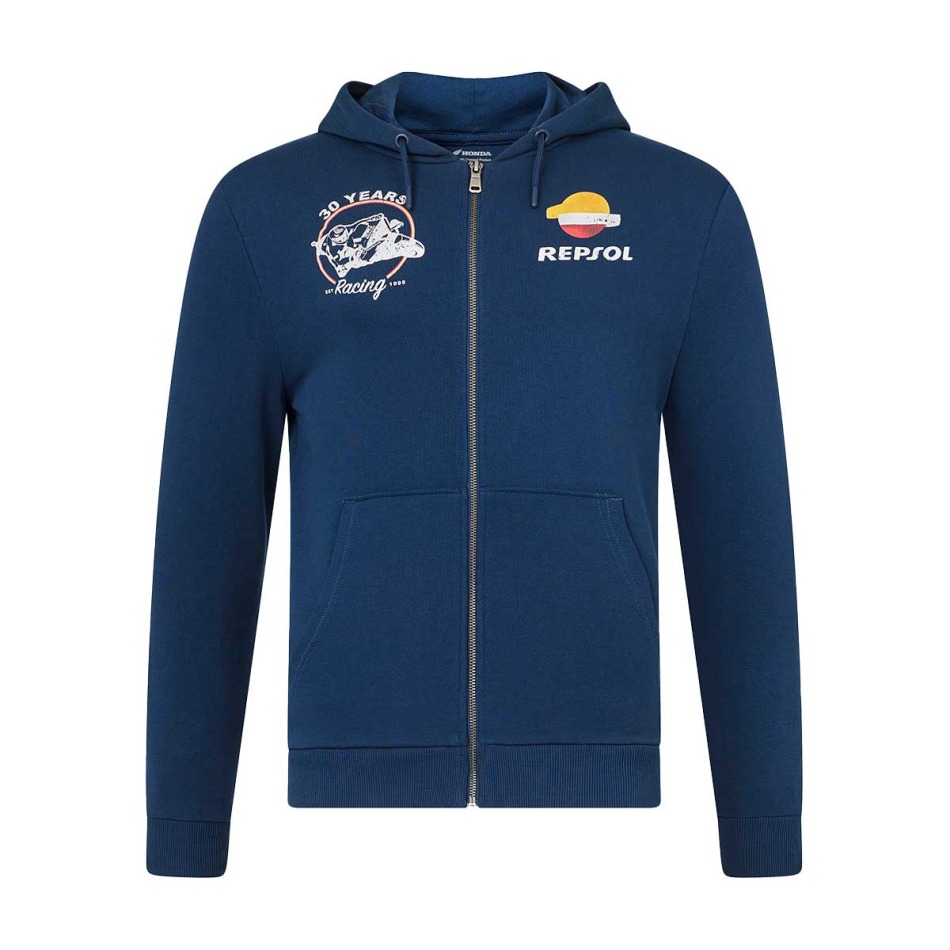 Repsol Honda pánská mikina MotoGP with a&nbsp;30 Years theme - M 2026 - Repsol Honda mikiny, bundy