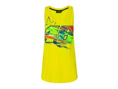 Valentino Rossi dámské tílko VR46 - Classic yellow (colors of the sun) 2020 - L