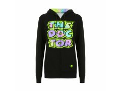 Valentino Rossi dámská mikina s kapucí VR46 - Classic black 2022 - L
