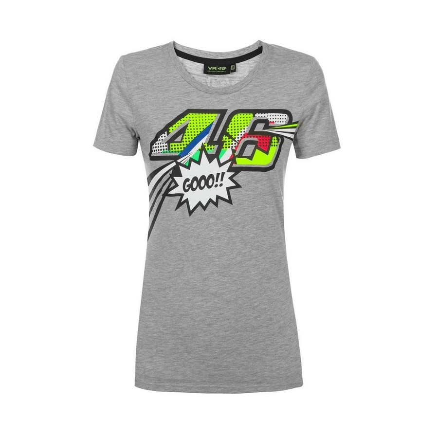 Valentino Rossi dámské tričko grey Classic (Pop Art) 2019 - XS