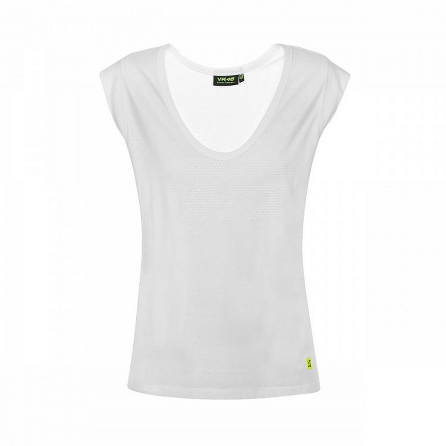 Valentino Rossi dámské tričko VR46 - Core white 2019 - L - Valentino Rossi dámské oblečení