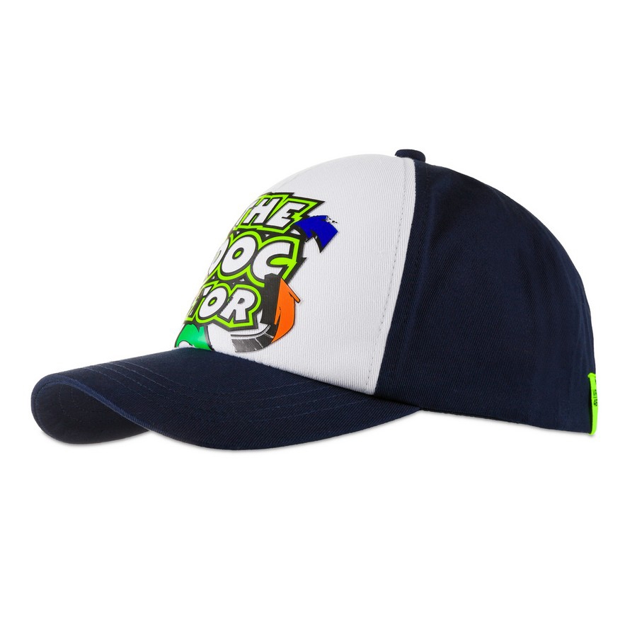 Valentino Rossi dámská čepice baseballová kšiltovka VR46 - Classic (colors The Doctor) 2020 - Valentino Rossi dámské oblečení