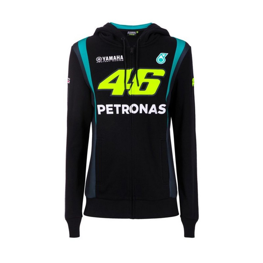Valentino Rossi dámská mikina s kapucí petronas - L