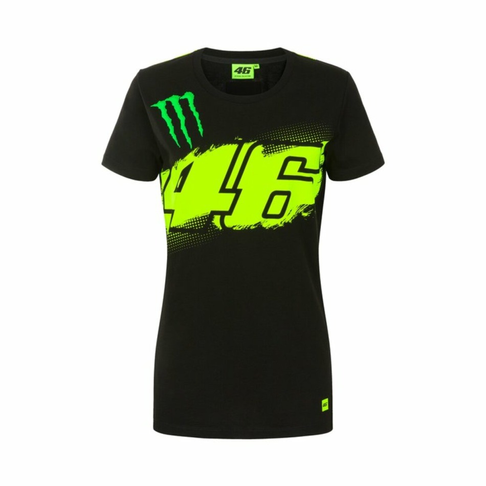 Valentino Rossi dámské tričko Monza 46 Monster Energy black 2022 - M