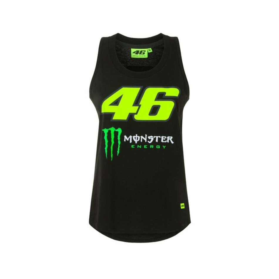 Valentino Rossi dámské tílko VR46  -  Dual Monster Energy black 2022 - L