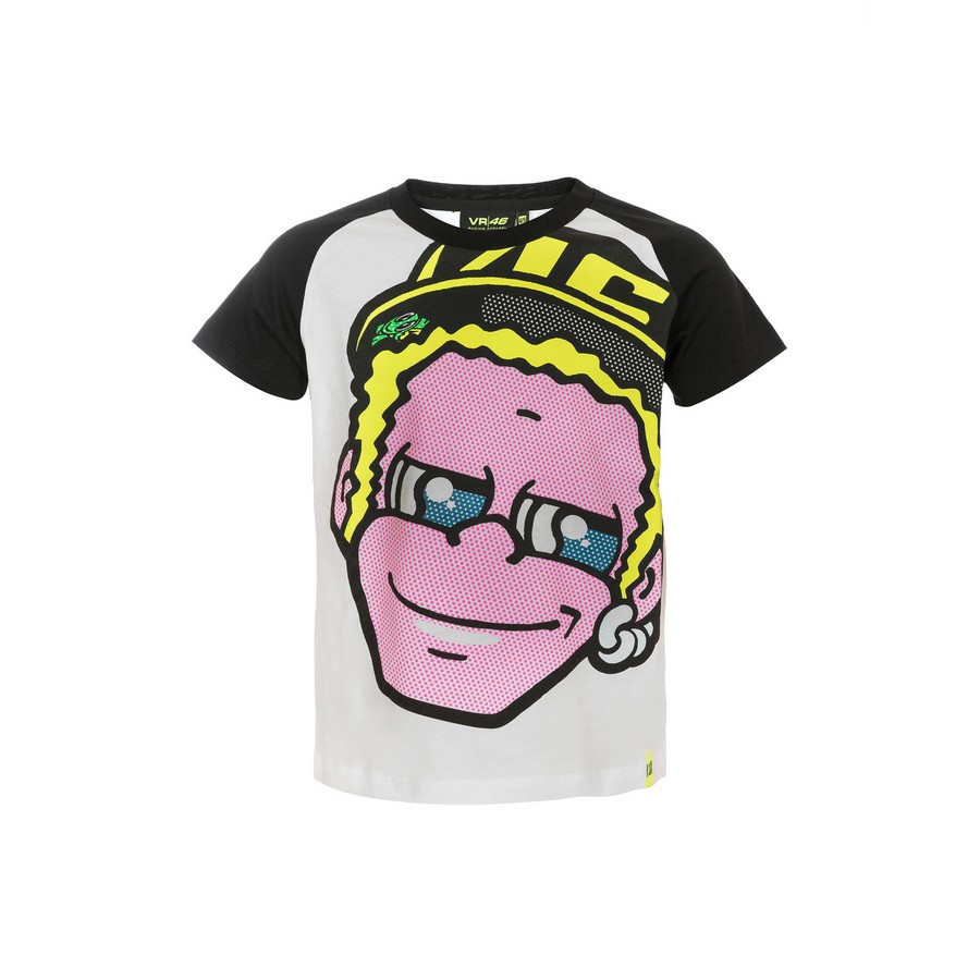 Valentino Rossi dětské tričko VR46 classic grey head - 12/14 - Valentino Rossi dětské oblečení
