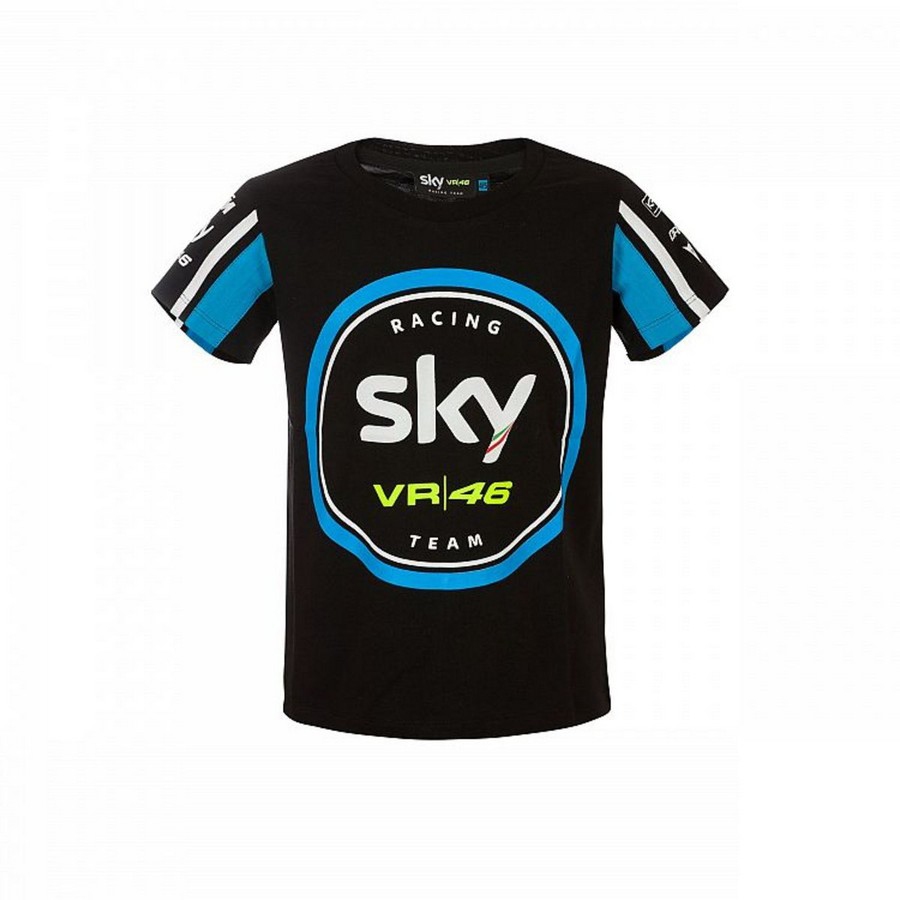 Valentino Rossi dětské tričko VR46 Sky Team Replica 2019 - 10/11 - Valentino Rossi dětské oblečení