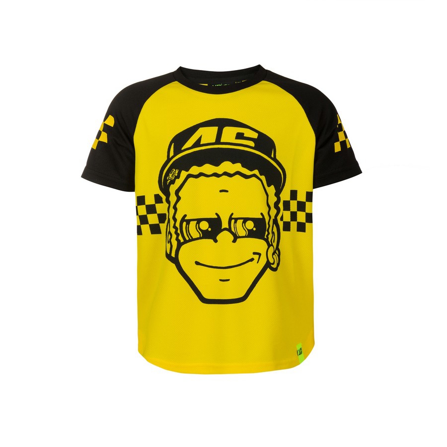 Valentino Rossi dětské tričko VR46 - Classic (face) 2020 - 6/7 - Valentino Rossi dětské oblečení
