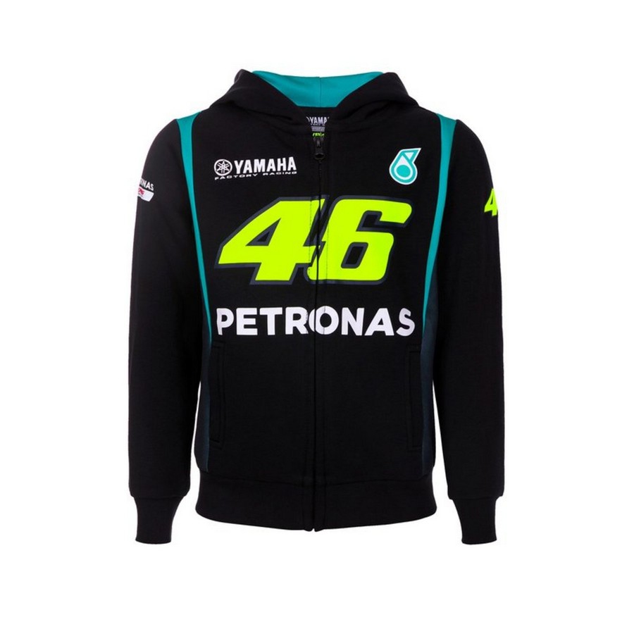 Valentino Rossi dětská mikina s&nbsp;kapucí petronas - 1/3 - Valentino Rossi dětské oblečení