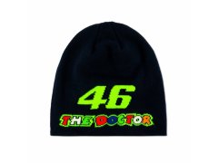Valentino Rossi zimní čepice VR46 - The Doctor black 2022
