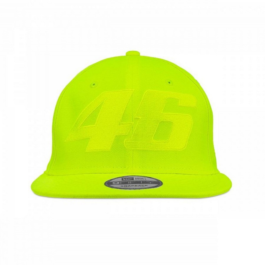 Valentino Rossi čepice flat kšiltovka core VR46 yellow - S/M - Valentino Rossi šály, čepice, rukavice