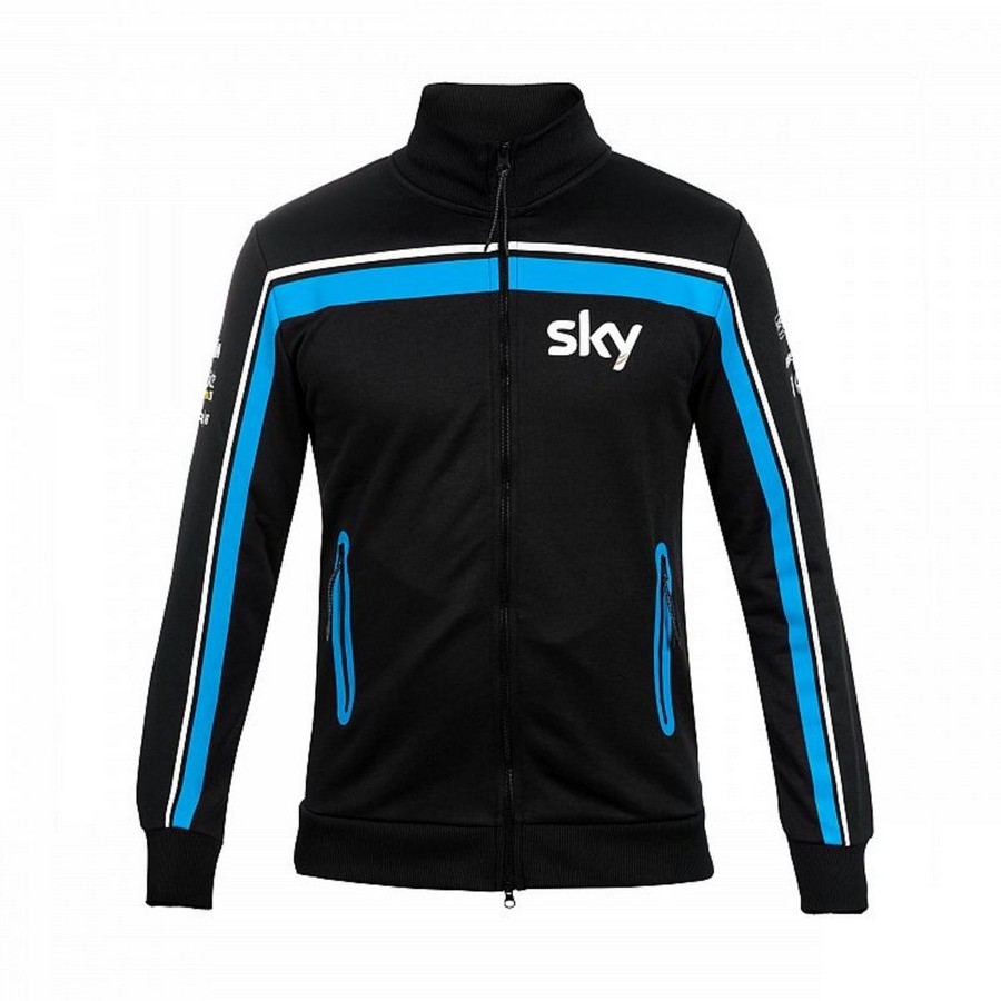 Valentino Rossi pánská mikina black Team sky - XXL - Valentino Rossi mikiny, bundy
