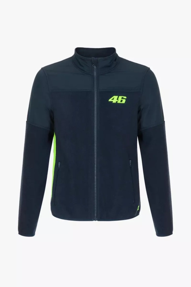 Valentino Rossi pánská mikina Polar fleece blue 2022 - M - Valentino Rossi mikiny, bundy