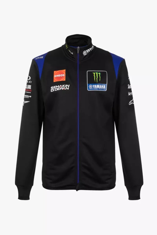 Valentino Rossi pánská mikina Yamaha replica monster energy team 2022 - L - Valentino Rossi mikiny, bundy