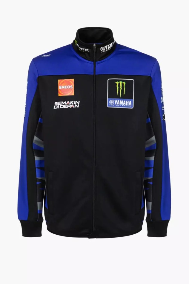 Valentino Rossi pánská mikina replica monster energy yamaha 2023 - M