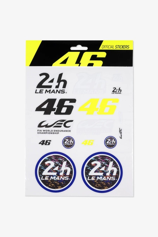 Valentino Rossi velké samolepky Le Mans 24 Heures