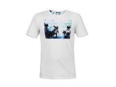 Valentino Rossi pánské tričko white cool - XS