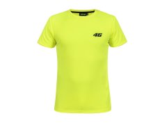 Valentino Rossi pánské tričko yellow logo VR46 black Core - XS