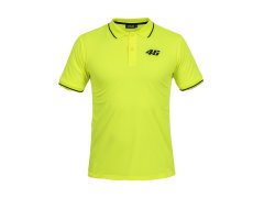 Valentino Rossi pánské polo tričko yellow logo VR46 black Core - S
