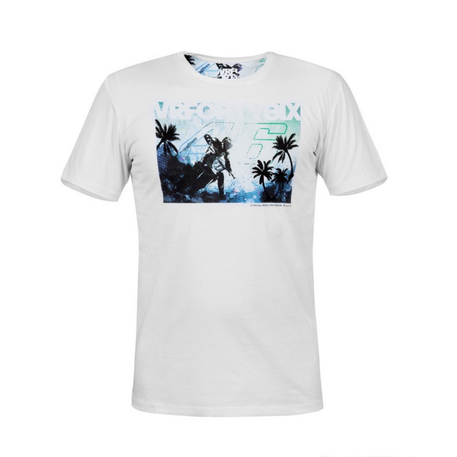 Valentino Rossi pánské tričko white cool - XS
