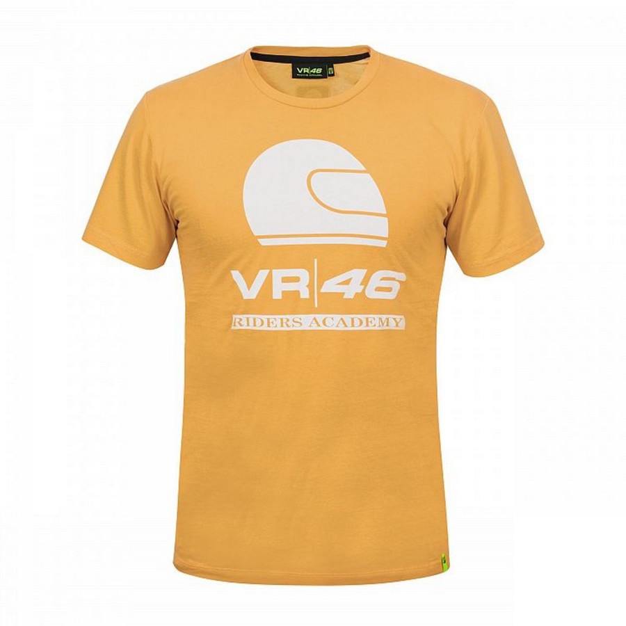 Valentino Rossi pánské tričko orange Riders Academy Helmet - XS - Valentino Rossi trička, polo trička, košile